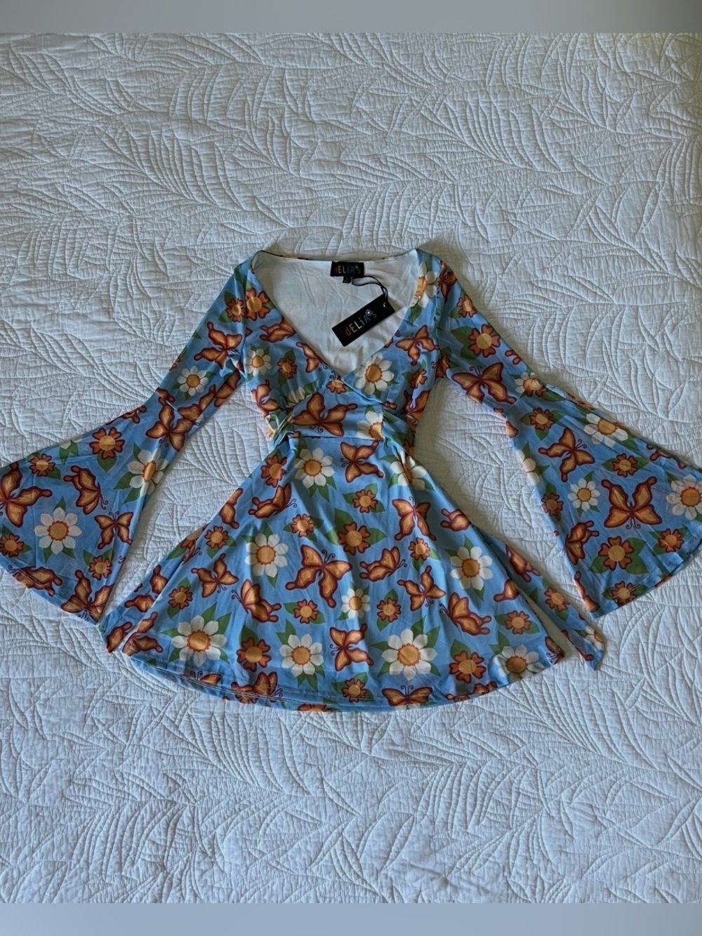 NWT - Dolls Kill - 'Just Add Sunshine
Babydoll Dress' - Small
